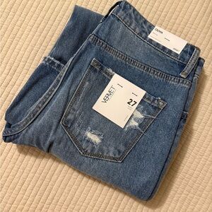 VERVET by Flying Monkey Women’s Light Blue WIDE LEG Jeans - 27